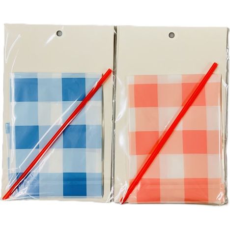 チェック柄ハートバルーン　１Ｐの2番目の写真