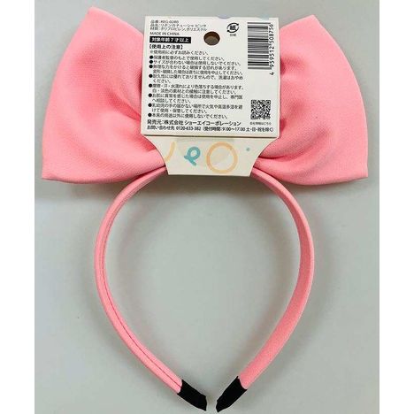 リボンカチューシャ　ピンクの2番目の写真