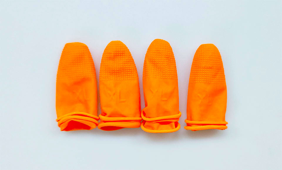 指サック　ＸＬ　８Ｐの3番目の写真