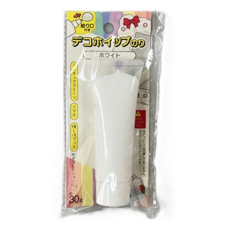 ホイップクリームチューブ　ホワイトの商品画像
