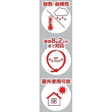 結束バンド１５Ｐ３０ＣＭ　耐熱耐候性の4番目の写真