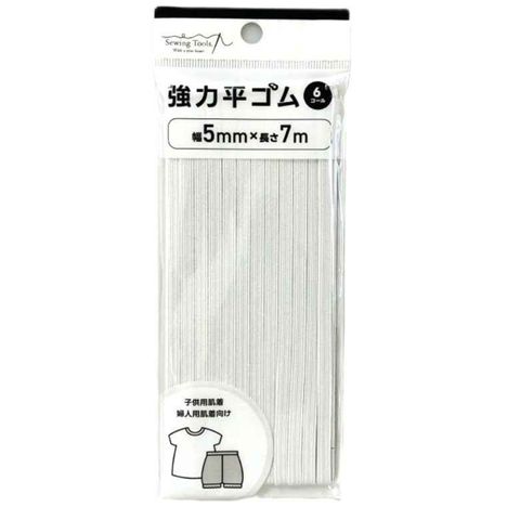 強力平ゴム６コール　７ｍの商品画像