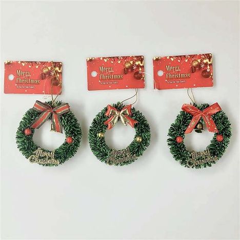 ２６クリスマスリースオーナメントの画像