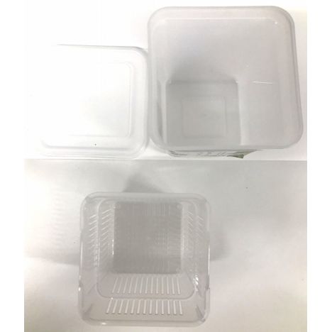 ザルつきパックキューブホワイトの3番目の写真