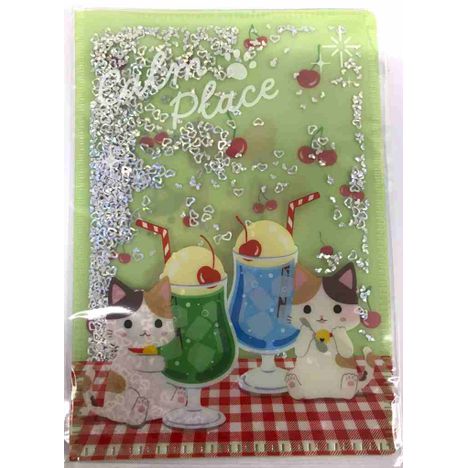 Ａ６クリアファイルスパンコールＡＲ風喫茶の商品画像