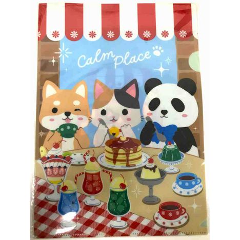 Ａ４クリアファイル２枚入ＡＲ風喫茶の商品画像