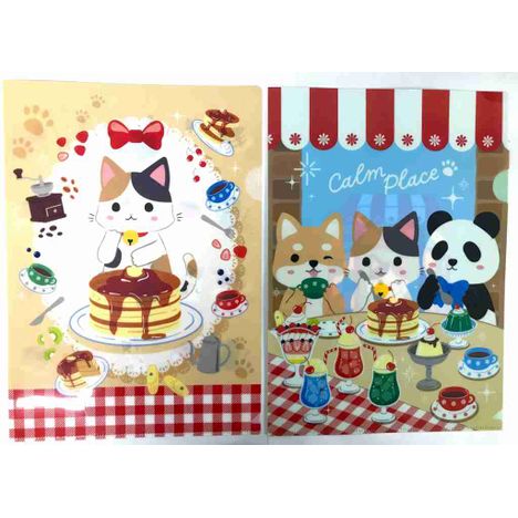 Ａ４クリアファイル２枚入ＡＲ風喫茶の3番目の写真