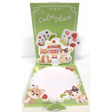 飛び出す付箋３０枚入ＡＲ風喫茶の3番目の写真