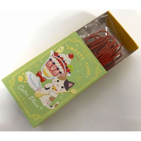 箱入クリップ２０個入ＡＲ風喫茶の3番目の写真