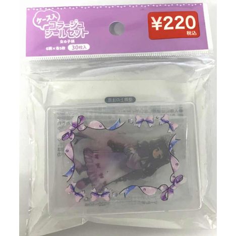ケース入コラージュシール女の子柄の商品画像
