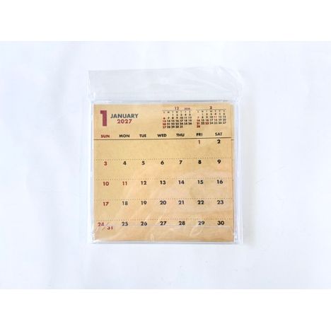 ２７　ＣＤカレンダー　クラフトの商品画像