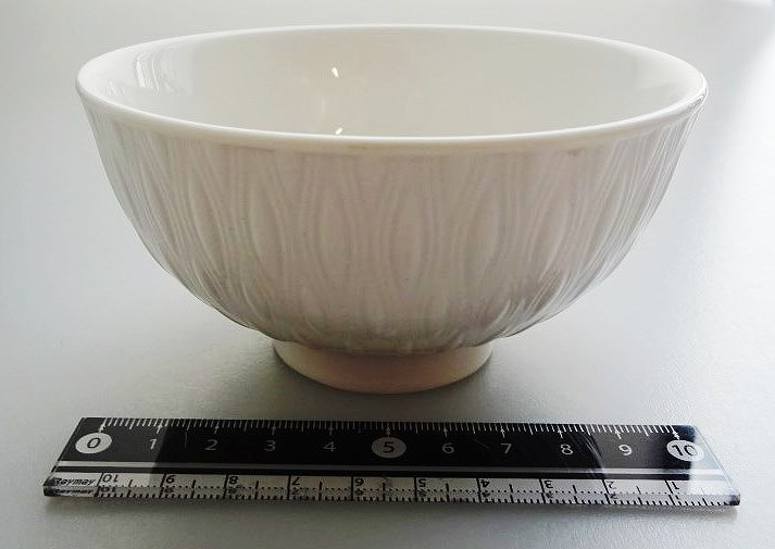 オッティ彫白　茶碗の商品画像