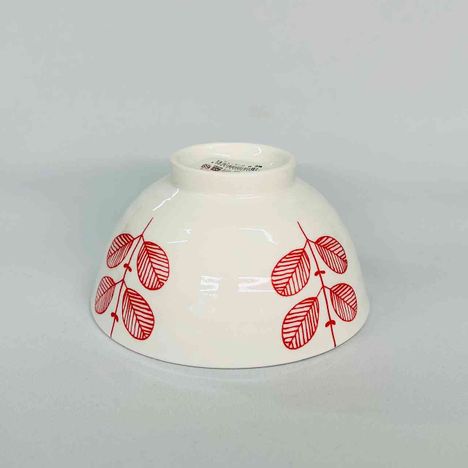 ニューリーフ赤　茶碗の2番目の写真