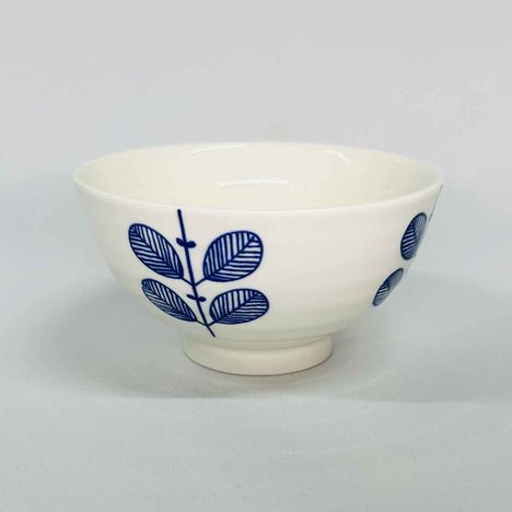 ニューリーフ青　茶碗の商品画像