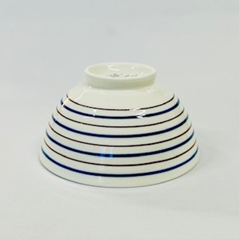 ダブルリング青　茶碗の2番目の写真