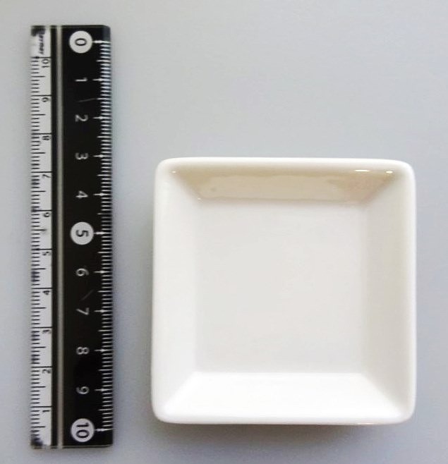 ミルキー正角珍味皿の商品画像