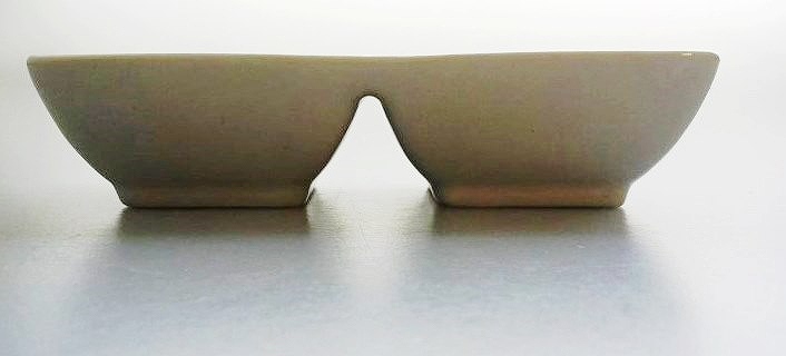 ホワイト二ツ仕切皿の4番目の写真