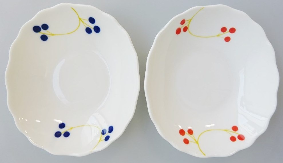 みのり　楕円小皿の商品画像