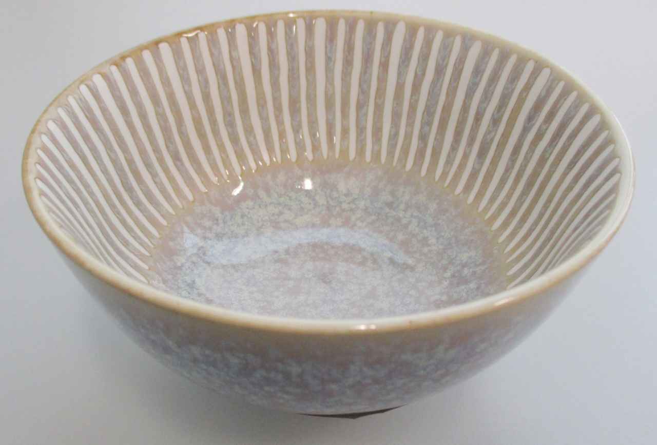 撥水十草グレー　飯茶碗の商品画像