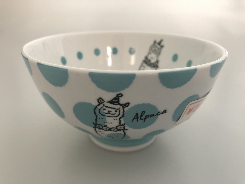 マーブルアルパカ　茶碗の商品画像