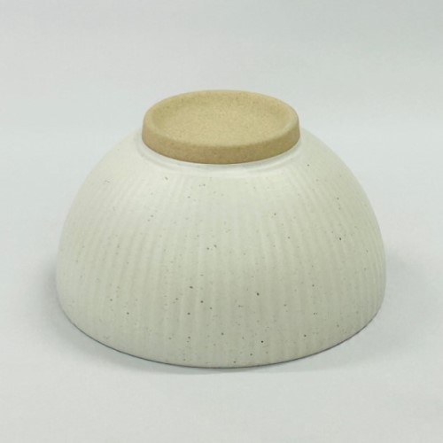 千筋白　茶碗の商品画像