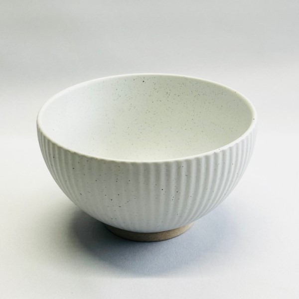 千筋白　茶碗の2番目の写真