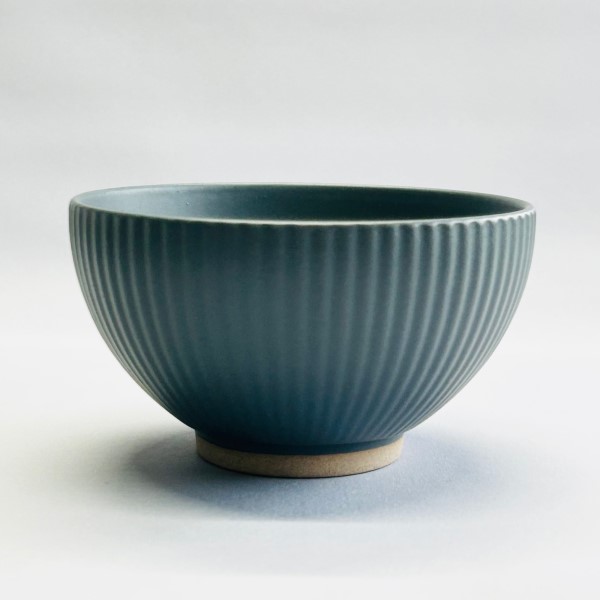 千筋黒　茶碗の3番目の写真