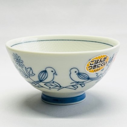 ラブバード青　粒粒茶碗の商品画像