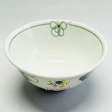 遊花グリーン　軽量茶碗の2番目の写真