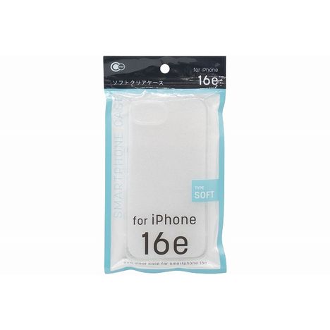 ｉＰ１６ｅ用ケース　ソフトクリアの商品画像