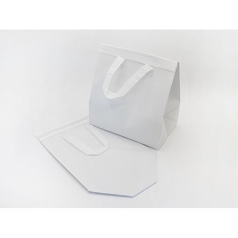 ギフト用保温保冷バッグＳ２Ｐ　ホワイトの2番目の写真