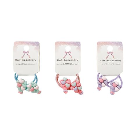 ヘアゴム　バルーンハート２Ｐの商品画像