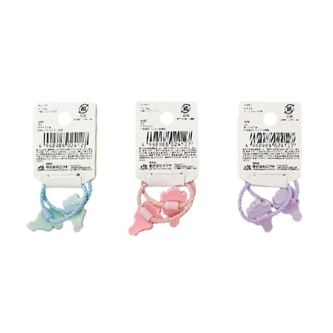 ヘアゴム　バルーンハート２Ｐの2番目の写真