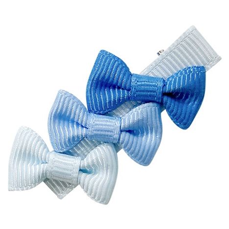 ヘアクリップ　３連プチリボンの3番目の写真