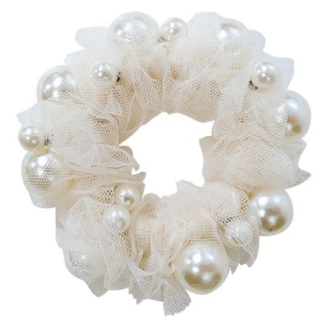 ヘアゴム　レースパールの3番目の写真