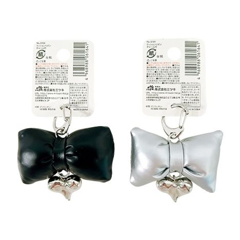 クッションリボン　チャーム付の2番目の写真