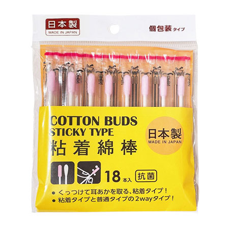 粘着綿棒　１８本の商品画像