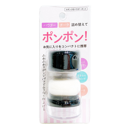 スポンジ付チーク容器の画像
