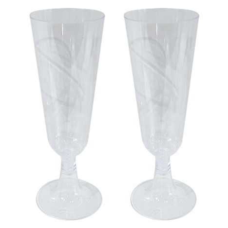 シャンパン用クリアカップ２Ｐの3番目の写真