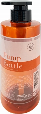 ＰＥＴポンプ４００ｍｌ　オレンジの画像