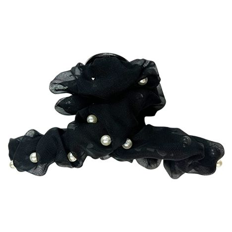 パール付シアーバンスクリップＢＫの3番目の写真