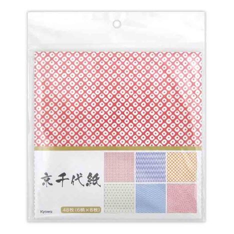 京千代紙４８枚６柄の画像