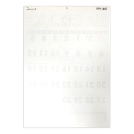 ２６壁掛けカレンダーＡ２ベーシック縦大字の2番目の写真