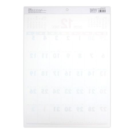 ２６壁掛けカレンダーＡ３カラー縦の2番目の写真