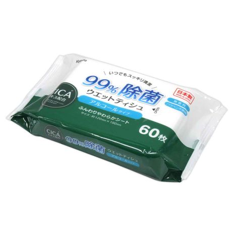 ９９％除菌アルコールＣＩＣＡ配合　６０枚の3番目の写真