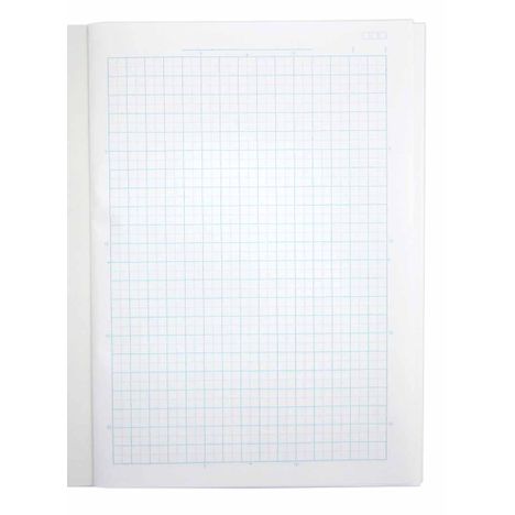 セミＢ５ノート５ｍｍ方眼パープル４０枚の3番目の写真