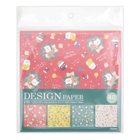 デザインペーパークリスマスパーティーの商品画像