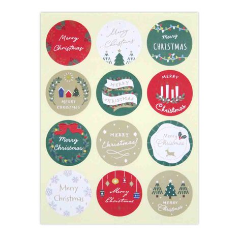 ポイントシールメリークリスマス７２片の3番目の写真