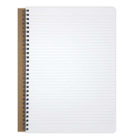 セミＢ５クラフトリングノートＢ罫４０枚の3番目の写真