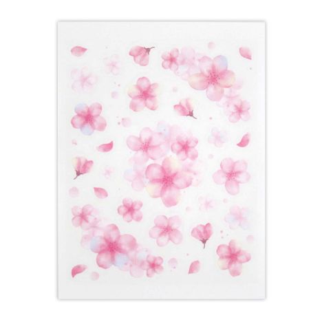 フィルムダイカットシール桜巡５２片の3番目の写真